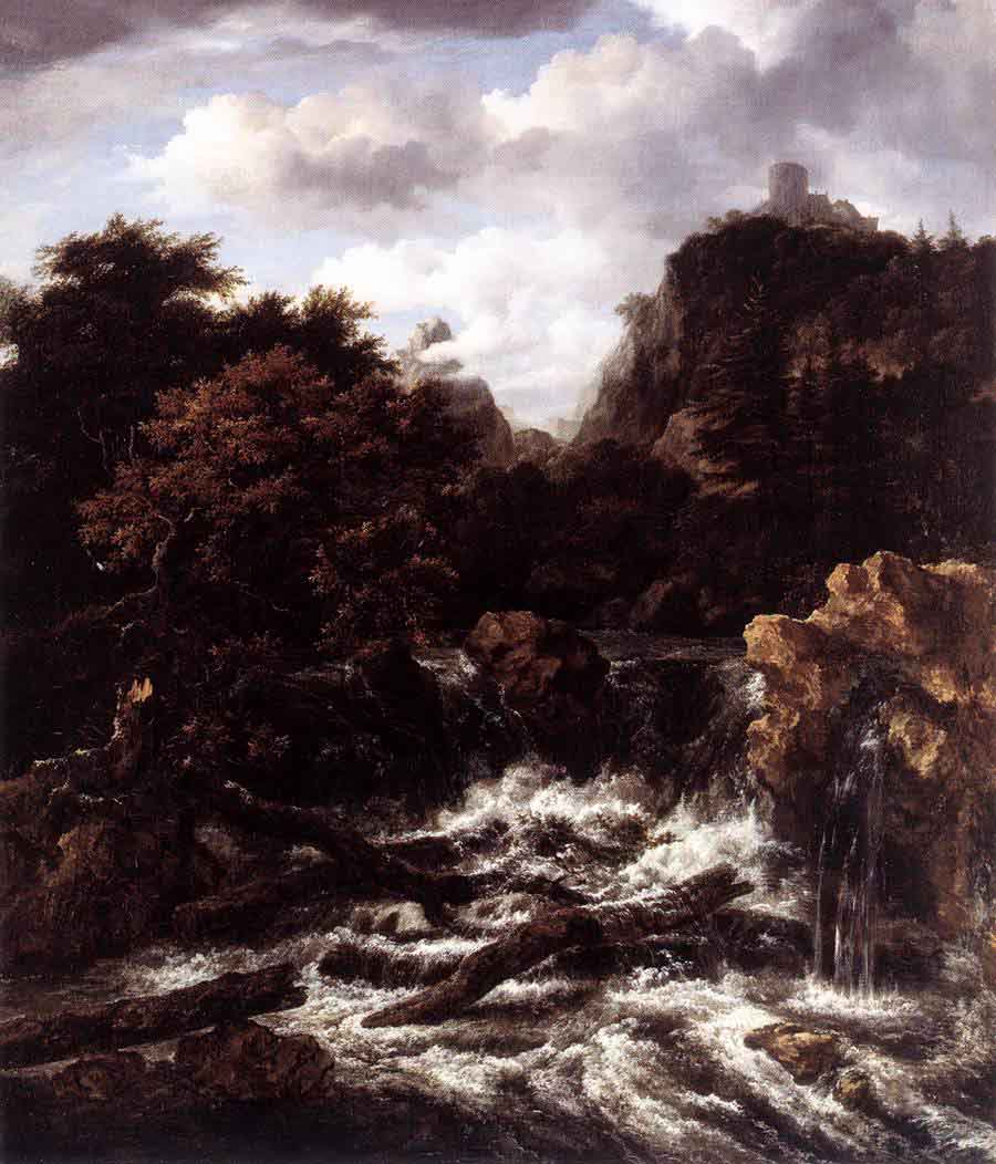 Jacob Isaacksz. van Ruisdael Norwegian Landscape with Waterfall